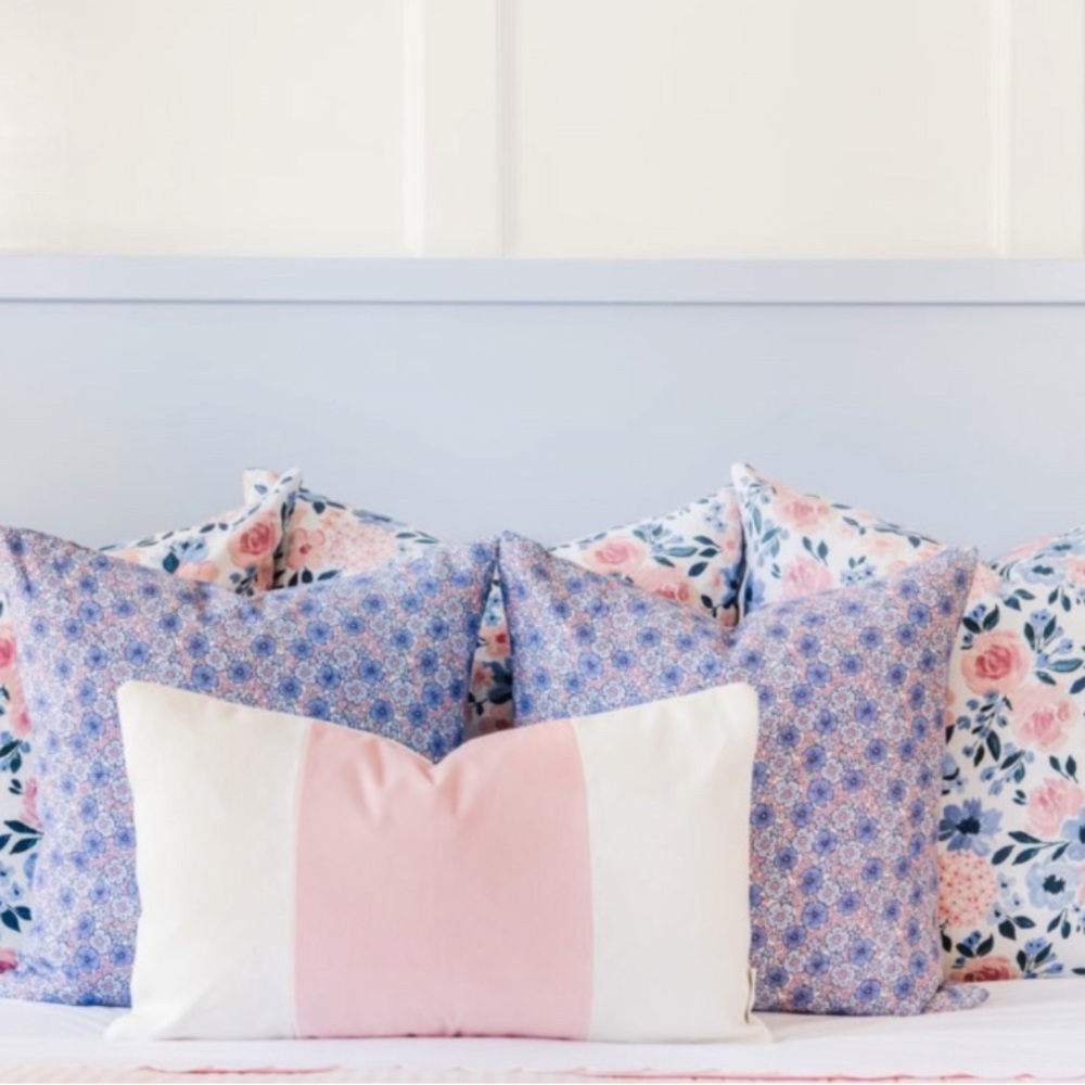 Caitlin Wilson Kids Floral pillow
